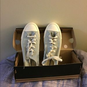 Baby blue converse